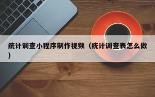 祁东统计调查小程序制作视频（统计调查表怎么做）