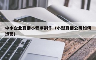 祁东中小企业直播小程序制作（小型直播公司如何运营）